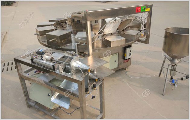 Máquina para hacer conos de helado de azúcar a España