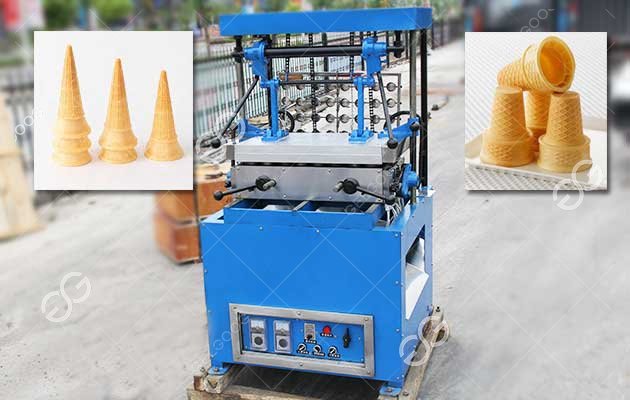 M&aacute;quina de calidad para hacer conos de galleta